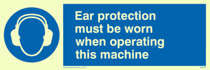 MP262: Ear protection this machine
