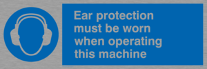MP262: Ear protection this machine
