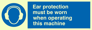 MP262: Ear protection this machine