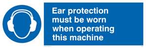 MP262: Ear protection this machine