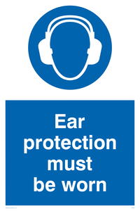 MP263: ear protection must be worn