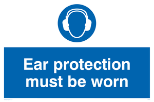 MP263: ear protection must be worn