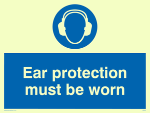 MP263: ear protection must be worn