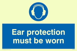 MP263: ear protection must be worn
