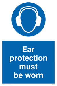 MP263: ear protection must be worn