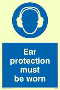 MP263: ear protection must be worn