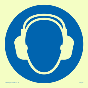 MP273: ear protection symbol only