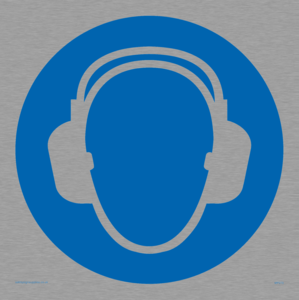 MP273: ear protection symbol only