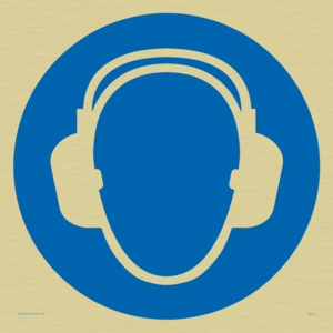 MP273: ear protection symbol only