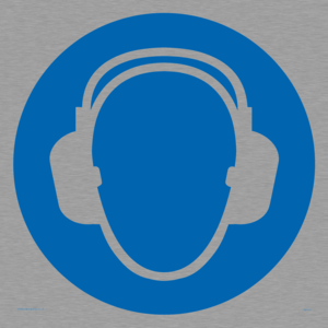 MP273: ear protection symbol only