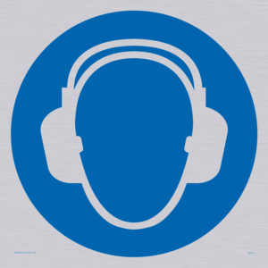 MP273: ear protection symbol only