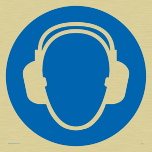 MP273: ear protection symbol only