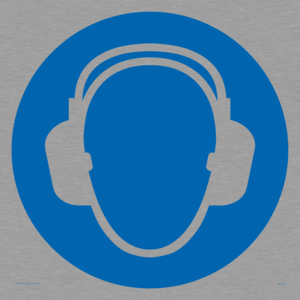 MP273: ear protection symbol only