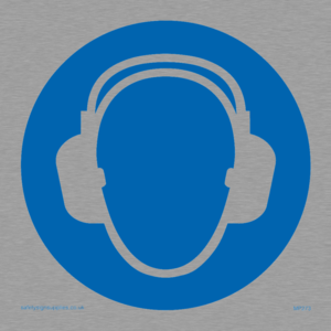 MP273: ear protection symbol only