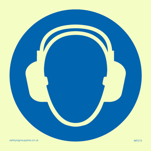 MP273: ear protection symbol only