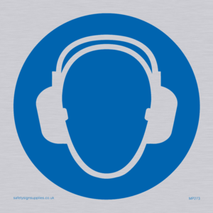 MP273: ear protection symbol only