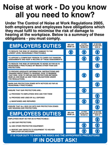 MP274: the noise at work regulations