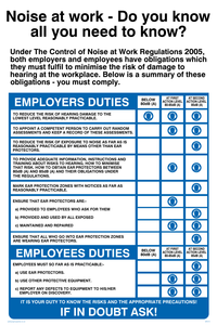 MP274: the noise at work regulations