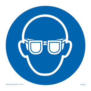 MP283: eye protection symbol only