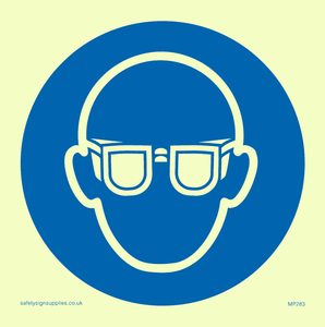 MP283: eye protection symbol only