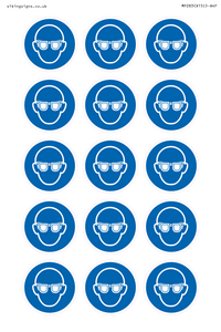 MP283: eye protection symbol only