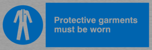 MP284: protective garments must be worn