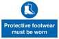 MP285: protective footwear must be worn
