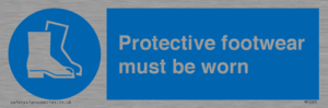 MP285: protective footwear must be worn