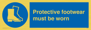 MP285: protective footwear must be worn