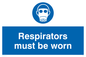 MP287: respirators must be worn