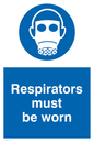 MP287: respirators must be worn