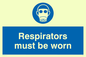 MP287: respirators must be worn