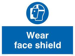 MP288: wear face shield