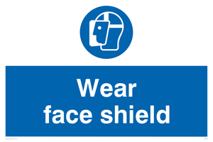 MP288: wear face shield