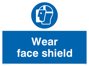 MP288: wear face shield