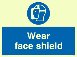 MP288: wear face shield