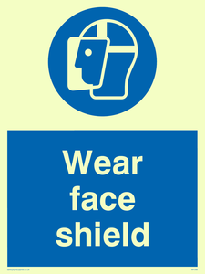 MP288: wear face shield
