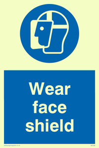 MP288: wear face shield