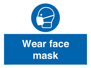 MP289: Wear face mask