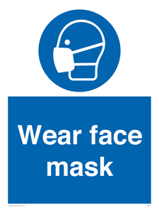 MP289: Wear face mask