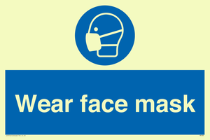 MP289: Wear face mask