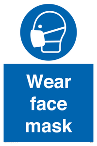 MP289: Wear face mask