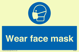 MP289: Wear face mask