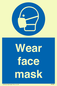 MP289: Wear face mask