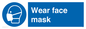 MP289: Wear face mask