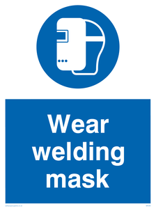 MP290: wear welding mask