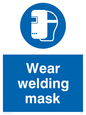 MP290: wear welding mask