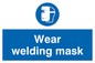 MP290: wear welding mask