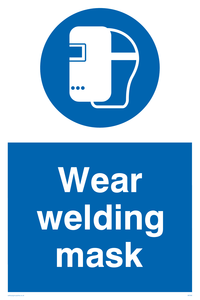 MP290: wear welding mask