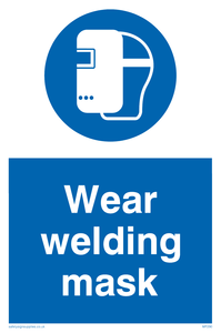 MP290: wear welding mask